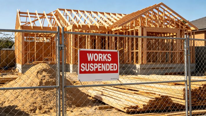 房屋施工停工、拖延怎么办？——澳洲建房法律应对全攻略